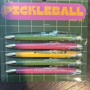 Pickleball pen set of 5